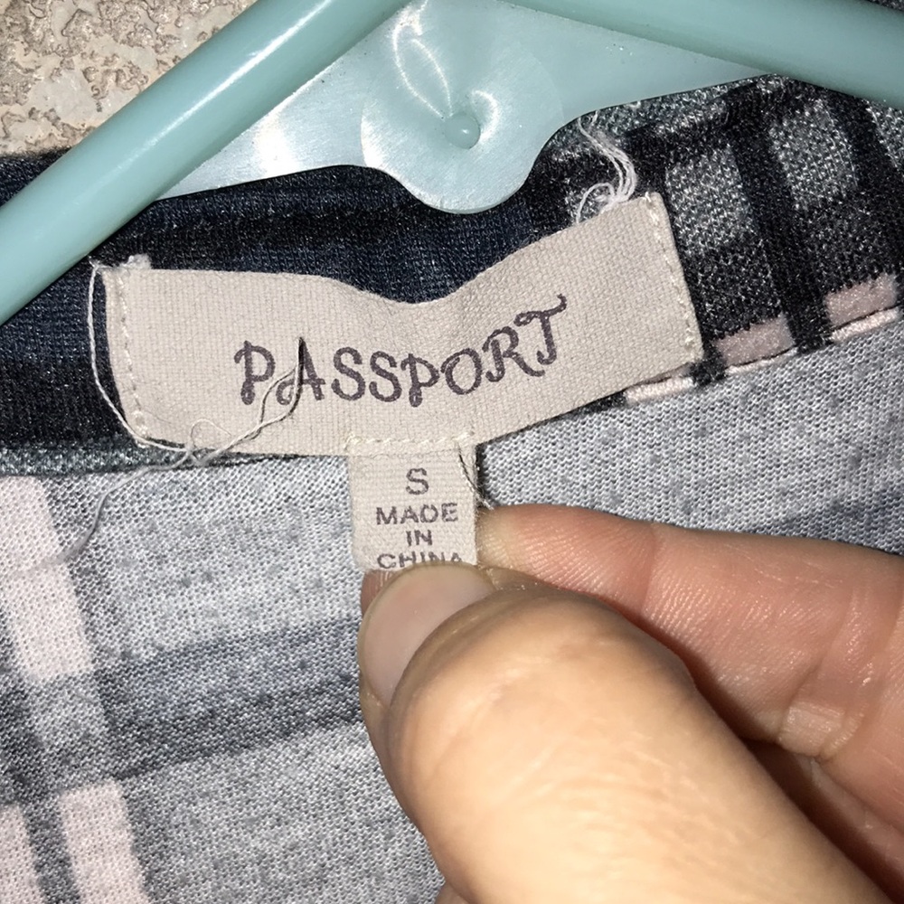 Passport Plaid Button Down Shirt - Picture 3 of 6